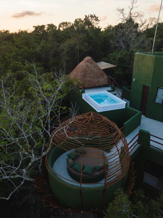 Casa Pibe, Private Jacuzzi, Pier And Rooftop Villa Бакалар Екстериор снимка